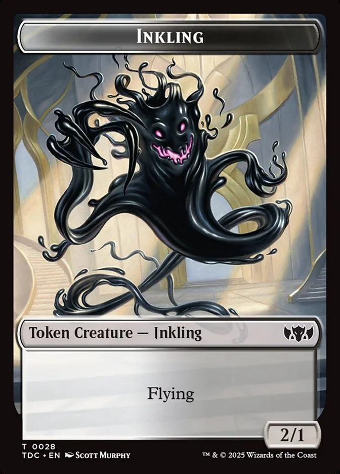 Inkling (Tarkir: Dragonstorm Commander Tokens) - Magic: The Gathering in TCG Land
