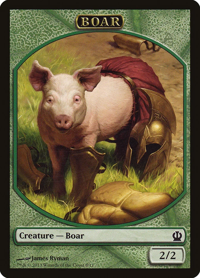 Boar (Theros Tokens) - Magic: The Gathering in TCG Land México