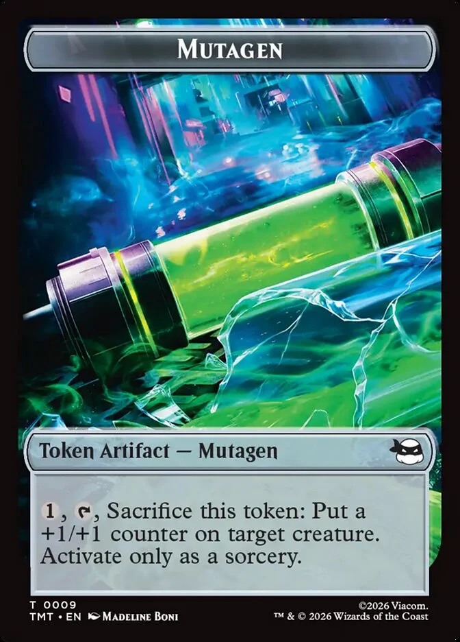 Mutagen (Teenage Mutant Ninja Turtles Tokens) - Magic: The Gathering in TCG Land México
