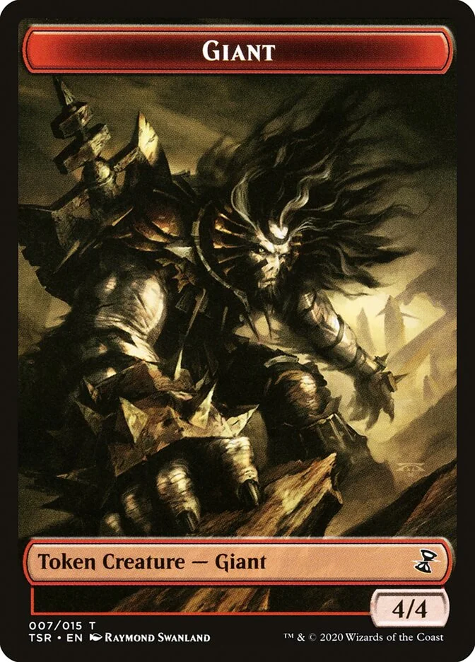 Giant (Time Spiral Remastered Tokens) - Magic: The Gathering in TCG Land México