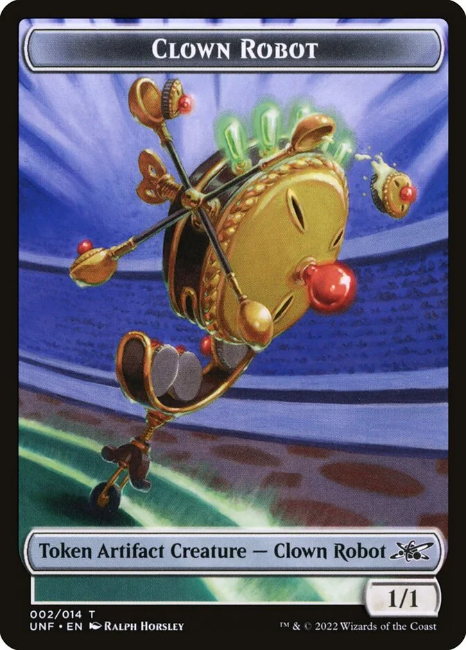 Clown Robot (Unfinity Tokens) - Magic: The Gathering in TCG Land México