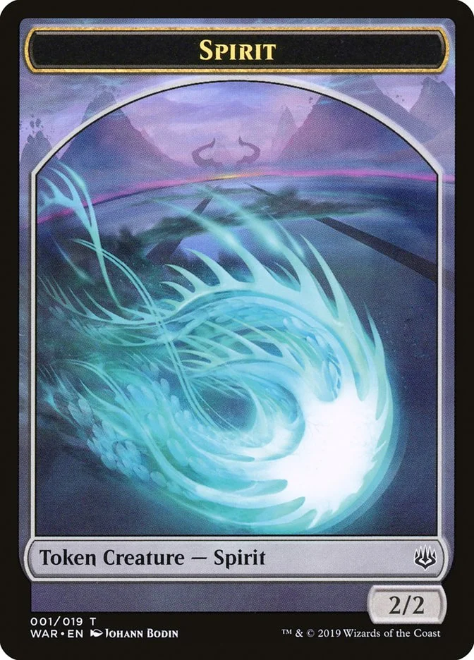 Spirit (War of the Spark Tokens) - Magic: The Gathering in TCG Land