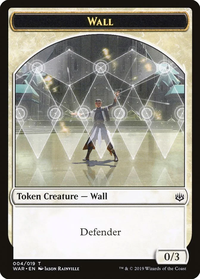 Wall (War of the Spark Tokens) - Magic: The Gathering in TCG Land