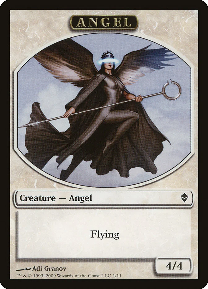 Angel (Zendikar Tokens) - Magic: The Gathering in TCG Land