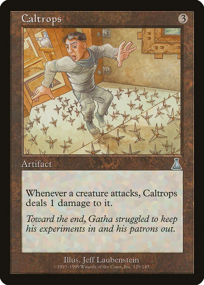 Caltrops (Urza's Destiny) - Magic: The Gathering in TCG Land