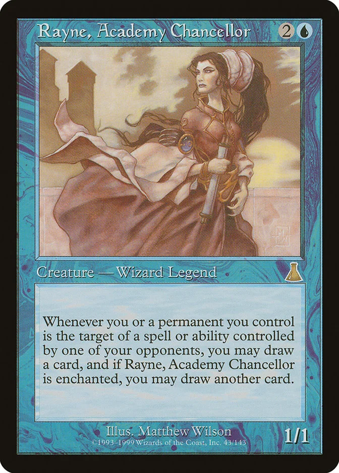 Rayne, Academy Chancellor (Urza's Destiny) - Magic: The Gathering in TCG Land