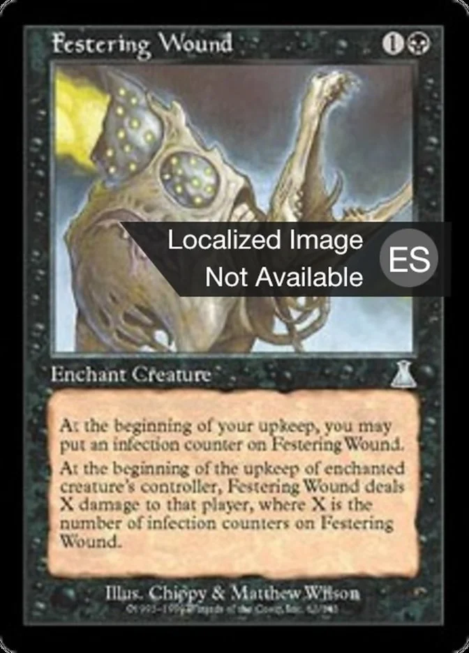 Herida supurante (Urza's Destiny) - Magic: The Gathering in TCG Land