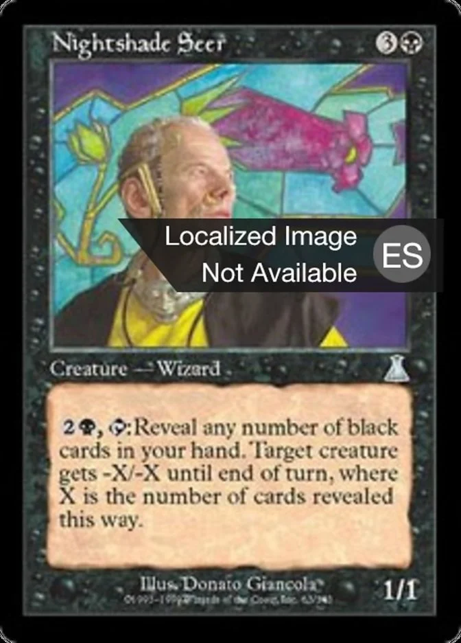 Vidente de belladona (Urza's Destiny) - Magic: The Gathering in TCG Land