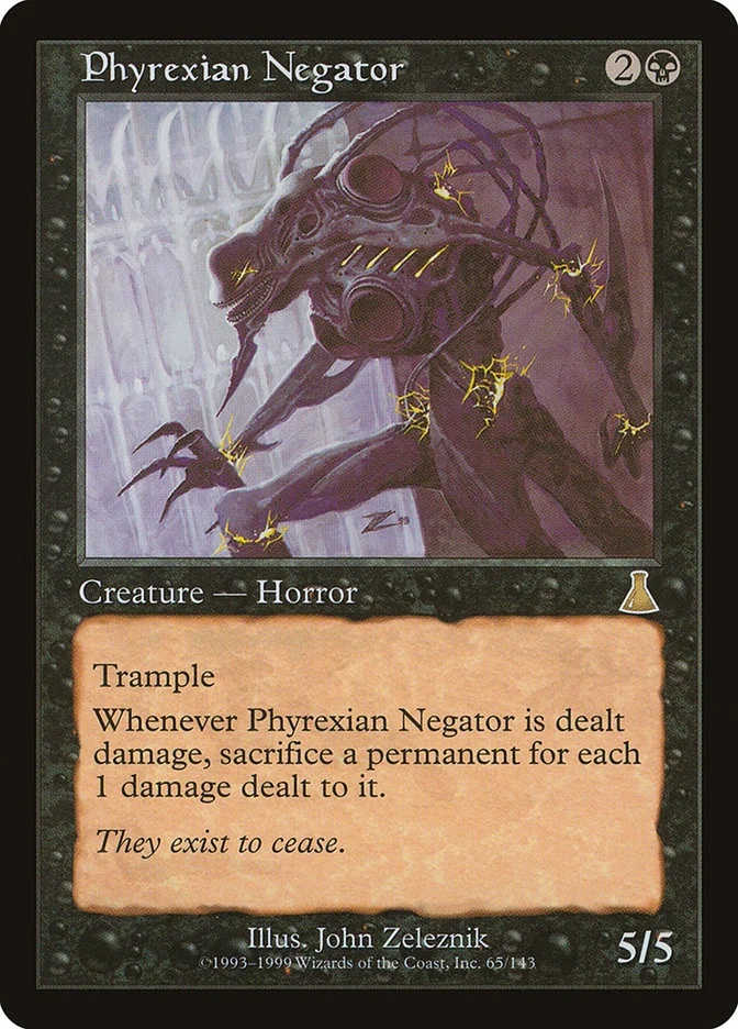 Phyrexian Negator (Urza's Destiny) - Magic: The Gathering in TCG Land