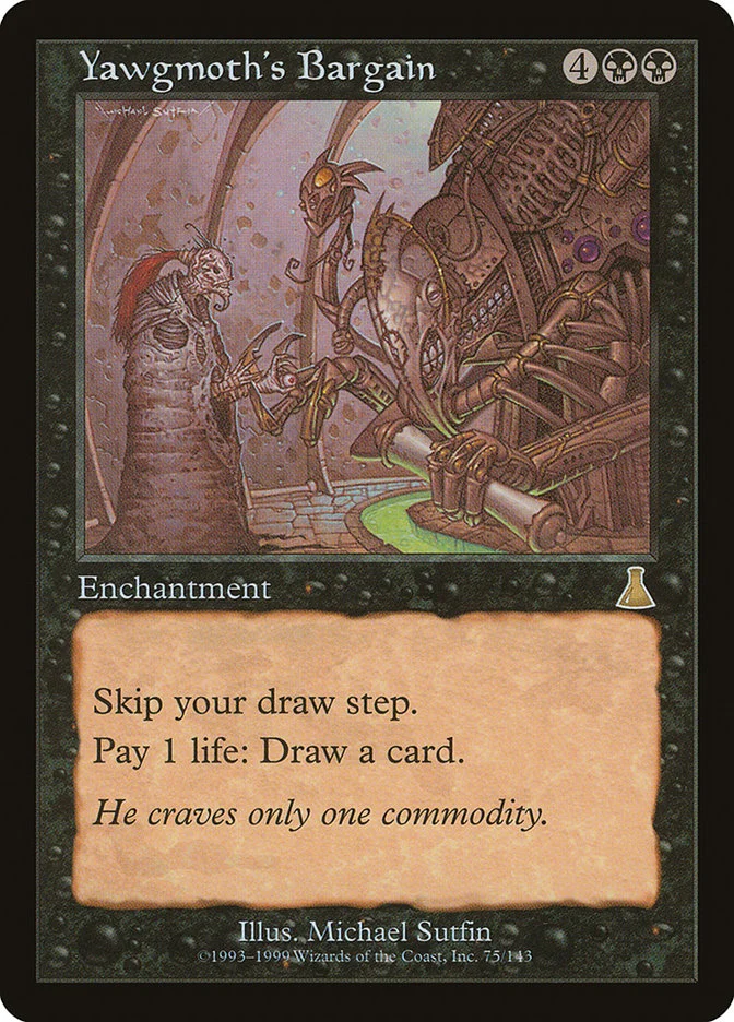 Yawgmoth's Bargain (Urza's Destiny) - Magic: The Gathering in TCG Land