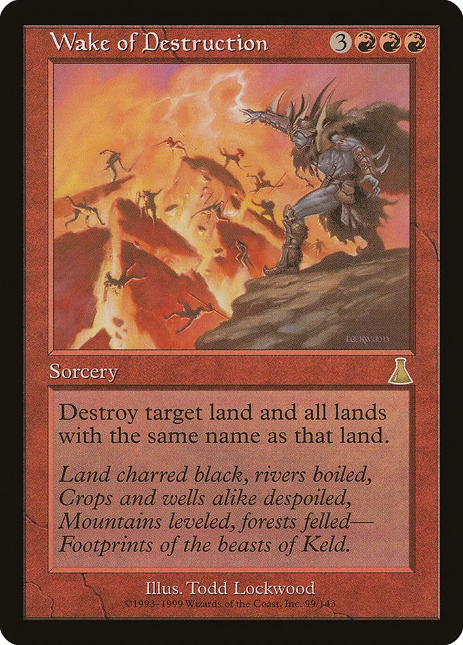 Wake of Destruction (Urza's Destiny) - Magic: The Gathering in TCG Land