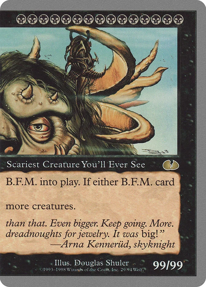 B.F.M. (Big Furry Monster) (Unglued) - Magic: The Gathering in TCG Land