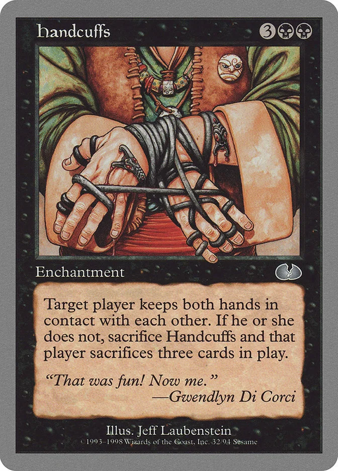 Handcuffs (Unglued) - Magic: The Gathering in TCG Land