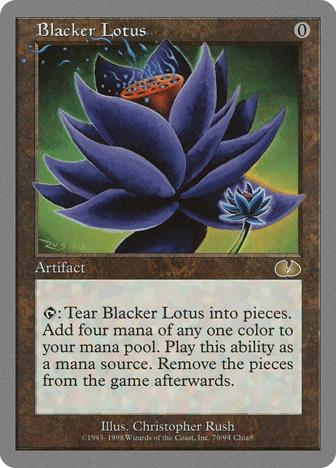 Blacker Lotus (Unglued) - Magic: The Gathering in TCG Land