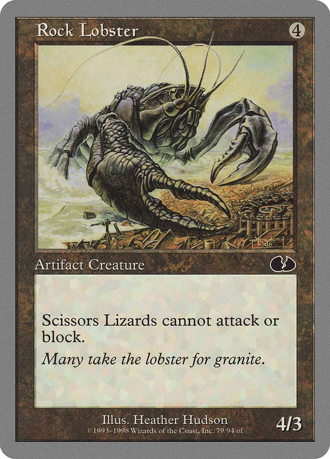 Rock Lobster (Unglued) - Magic: The Gathering in TCG Land