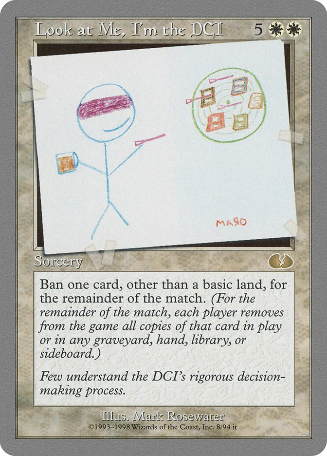 Look at Me, I'm the DCI (Unglued) - Magic: The Gathering in TCG Land