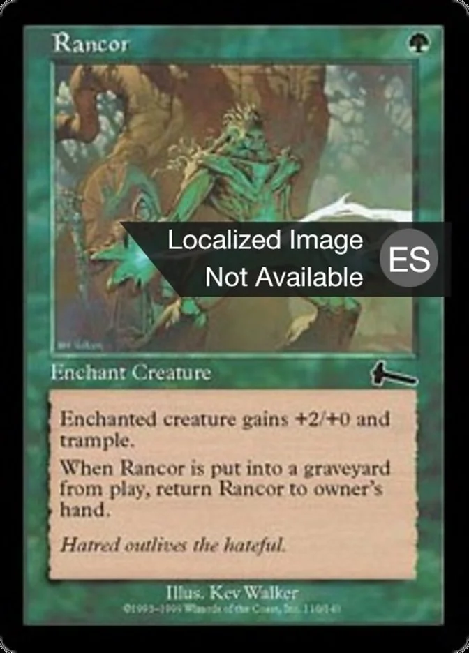 Rencor (Urza's Legacy) - Magic: The Gathering in TCG Land