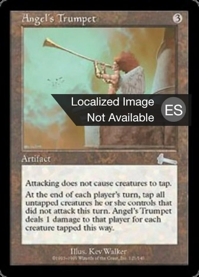 Trompeta de ángeles (Urza's Legacy) - Magic: The Gathering in TCG Land