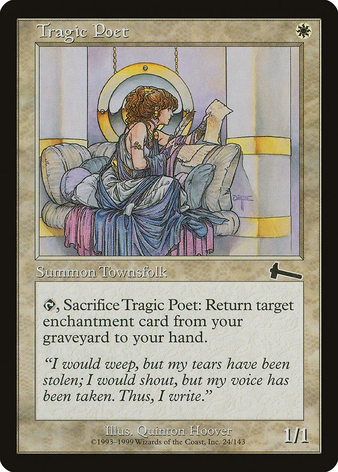 Tragic Poet (Urza's Legacy) - Magic: The Gathering in TCG Land