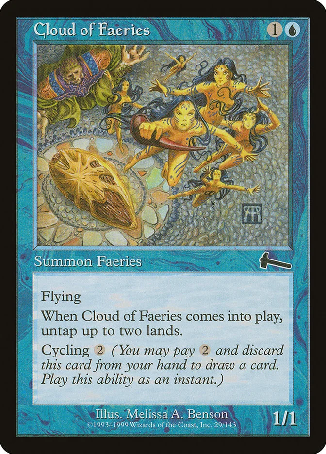 Cloud of Faeries (Urza's Legacy) - Magic: The Gathering in TCG Land