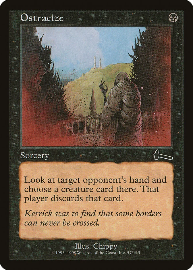 Ostracize (Urza's Legacy) - Magic: The Gathering in TCG Land
