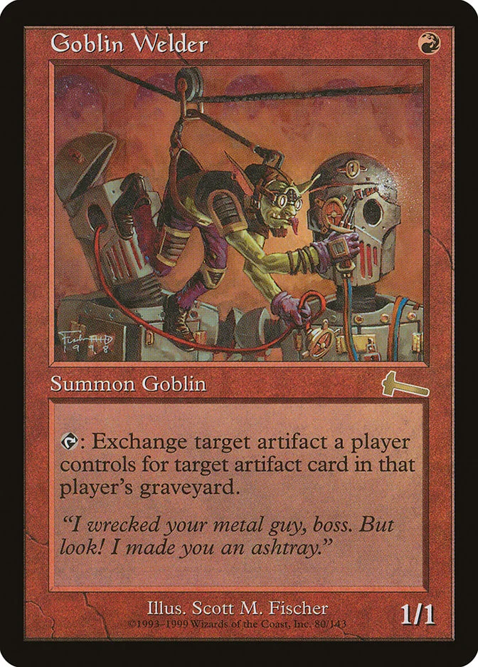 Goblin Welder (Urza's Legacy) - Magic: The Gathering in TCG Land