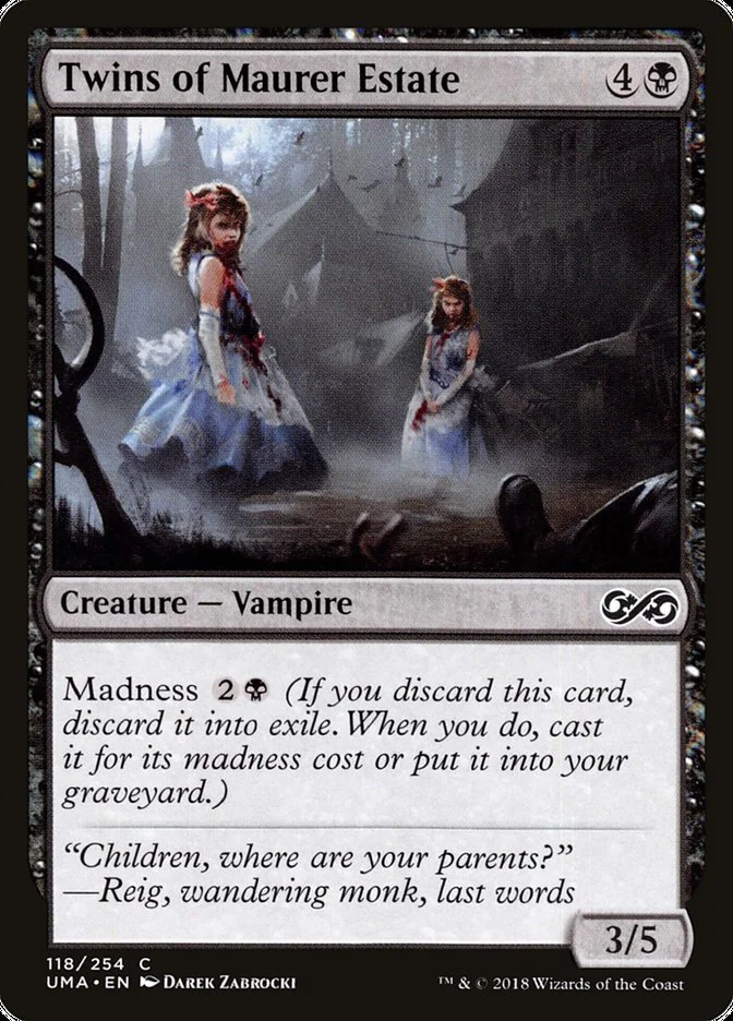 Twins of Maurer Estate (Ultimate Masters) - Magic: The Gathering in TCG Land