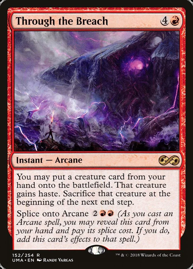 Through the Breach (Ultimate Masters) - Magic: The Gathering in TCG Land