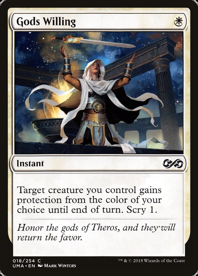 Gods Willing (Ultimate Masters) - Magic: The Gathering in TCG Land