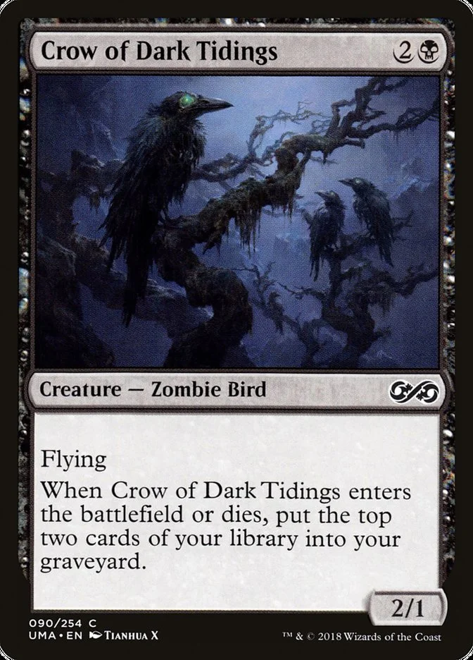 Crow of Dark Tidings (Ultimate Masters) - Magic: The Gathering in TCG Land