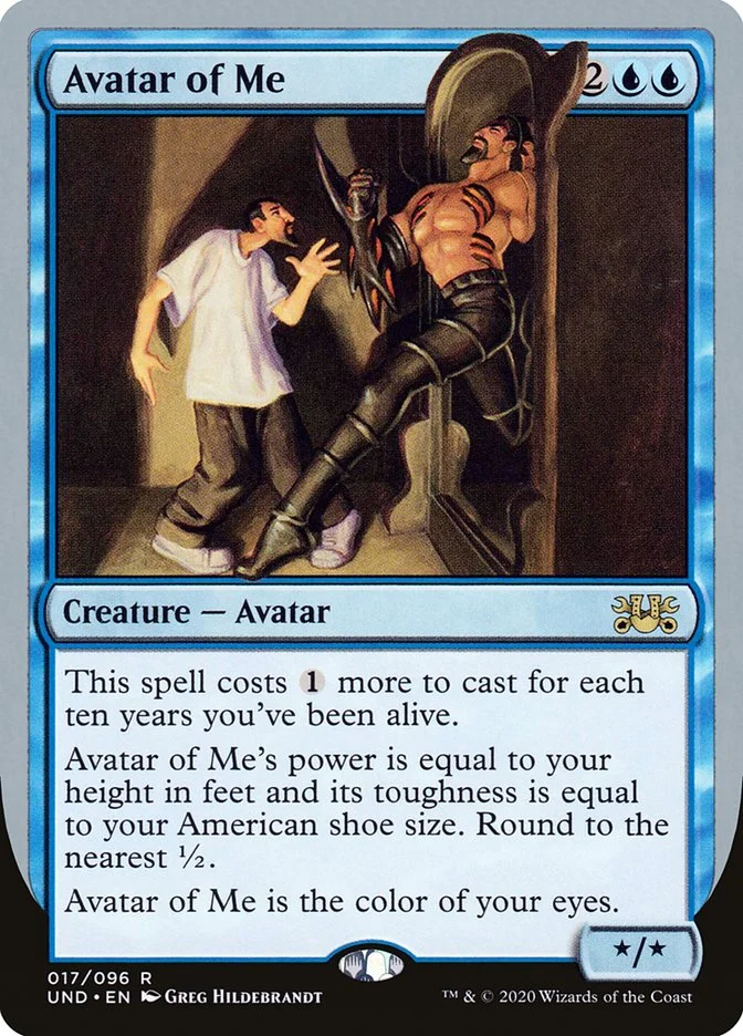 Avatar of Me (Unsanctioned) - Magic: The Gathering in TCG Land