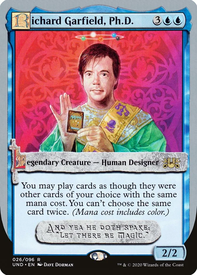 Richard Garfield, Ph.D. (Unsanctioned) - Magic: The Gathering in TCG Land