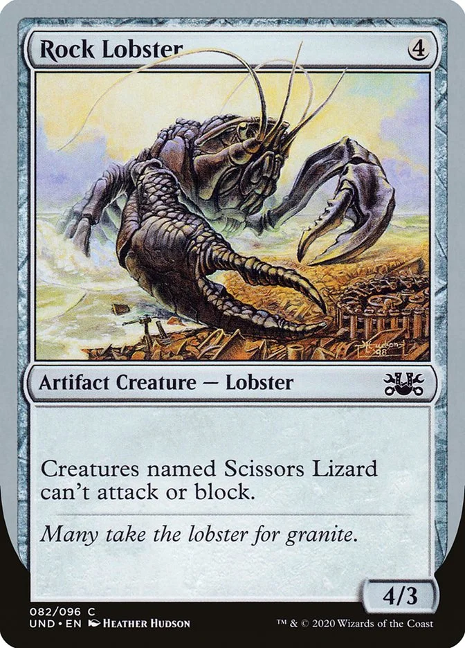 Rock Lobster (Unsanctioned) - Magic: The Gathering in TCG Land