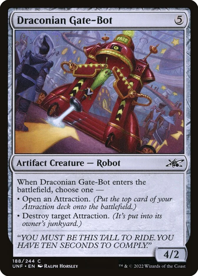 Draconian Gate-Bot (Unfinity) - Magic: The Gathering in TCG Land