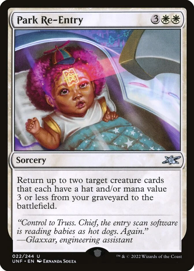 Park Re-Entry (Unfinity) - Magic: The Gathering in TCG Land