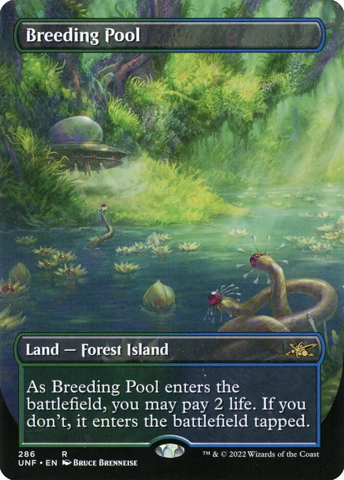 Breeding Pool (Unfinity) - Magic: The Gathering in TCG Land