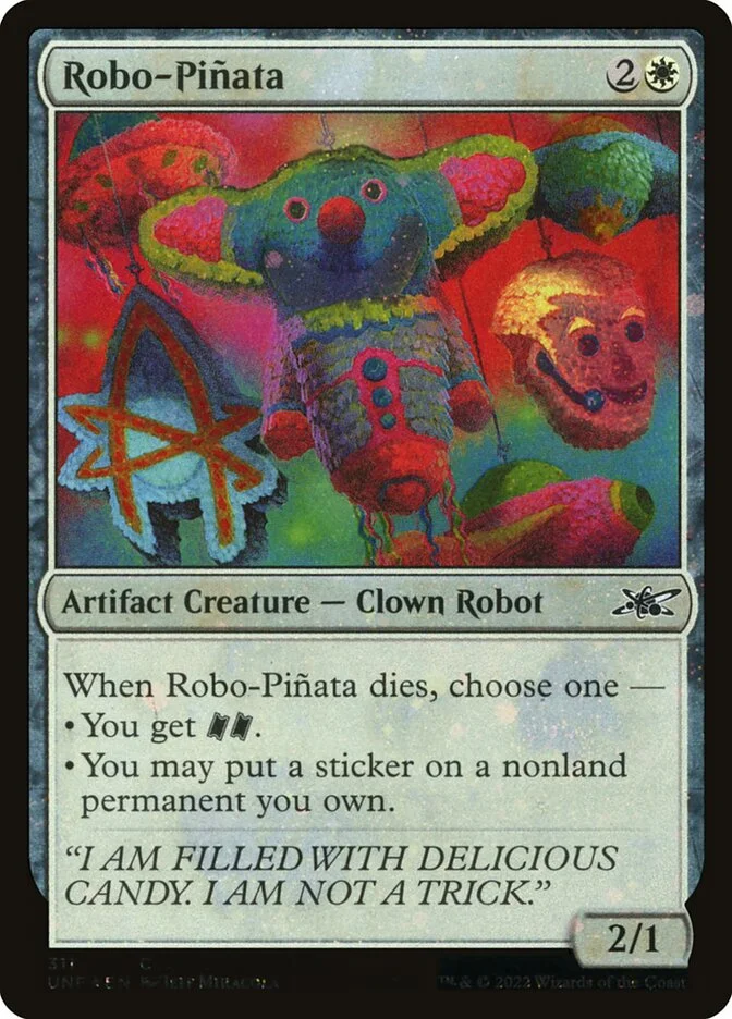Robo-Piñata (Unfinity) - Magic: The Gathering in TCG Land