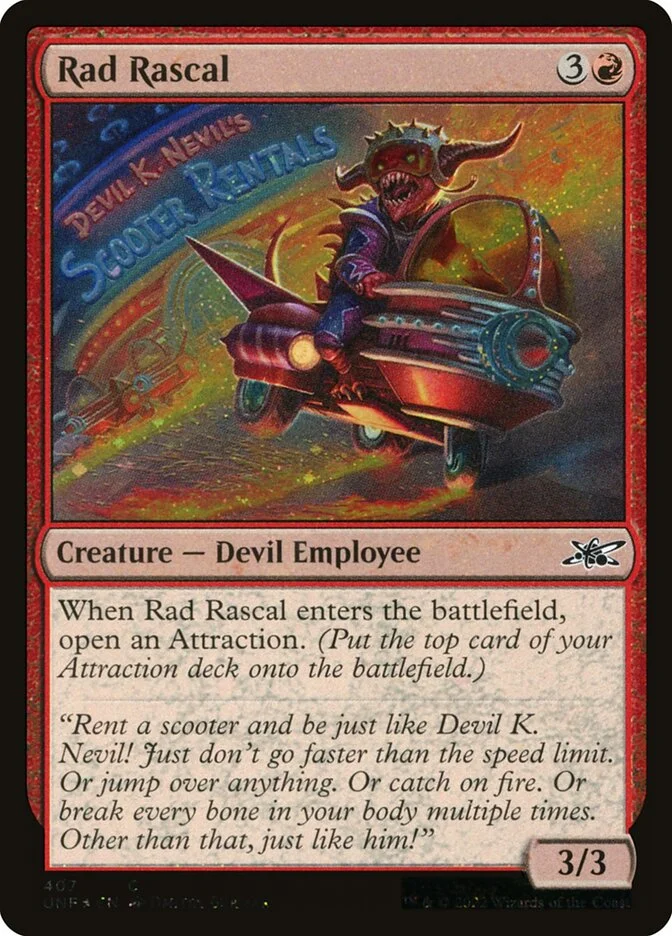 Rad Rascal (Unfinity) - Magic: The Gathering in TCG Land