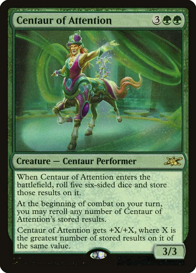 Centaur of Attention (Unfinity) - Magic: The Gathering in TCG Land