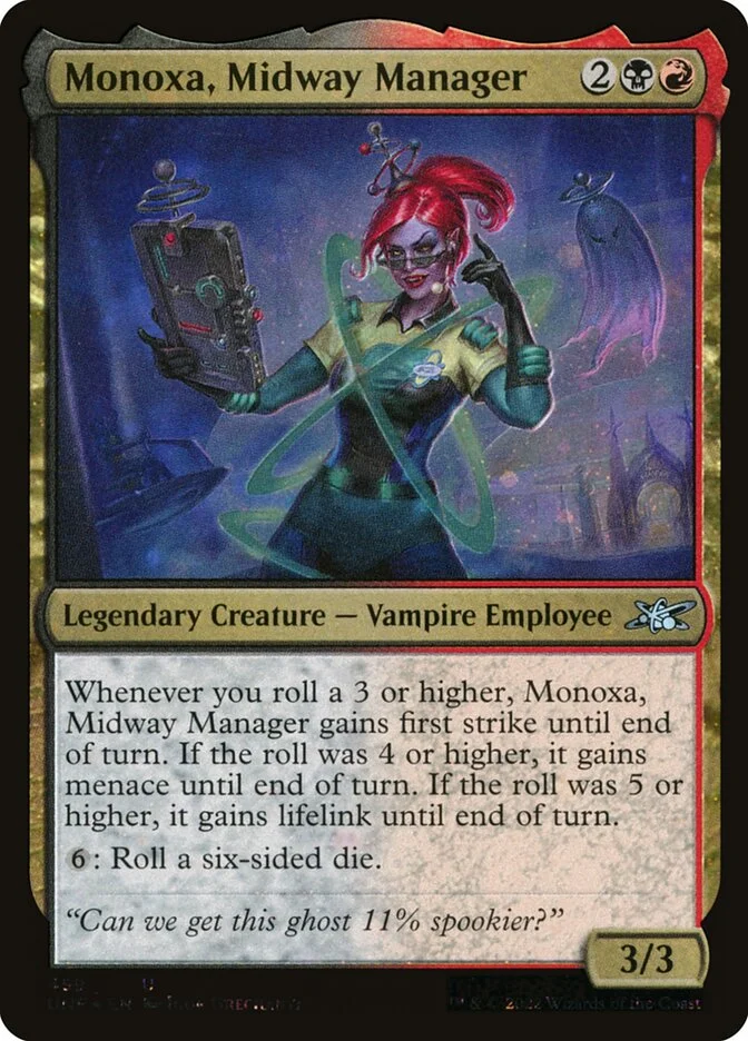 Monoxa, Midway Manager (Unfinity) - Magic: The Gathering in TCG Land