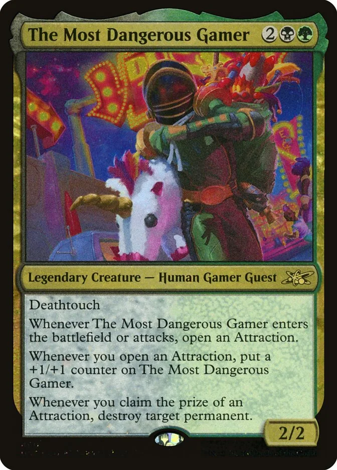 The Most Dangerous Gamer (Unfinity) - Magic: The Gathering in TCG Land