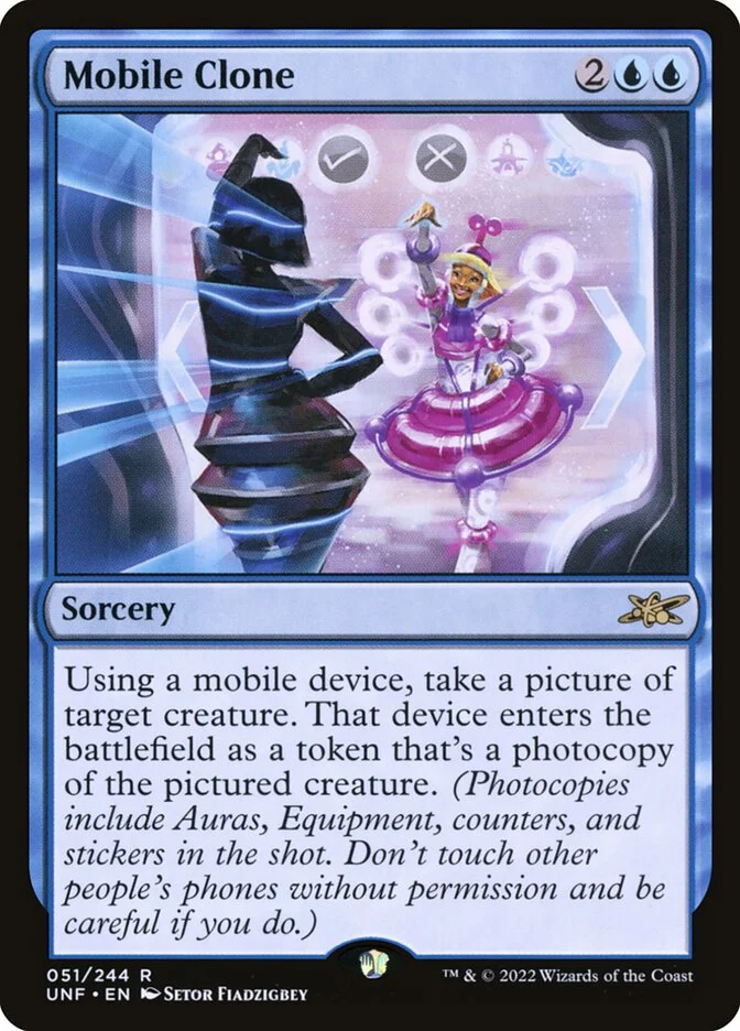 Mobile Clone (Unfinity) - Magic: The Gathering in TCG Land