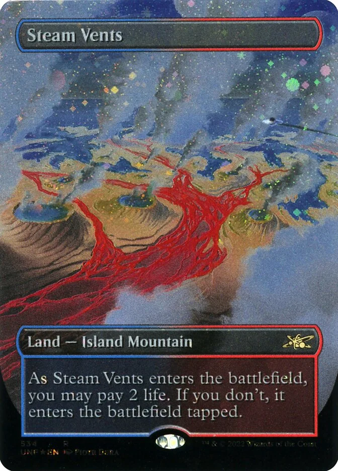 Steam Vents (Unfinity) - Magic: The Gathering in TCG Land