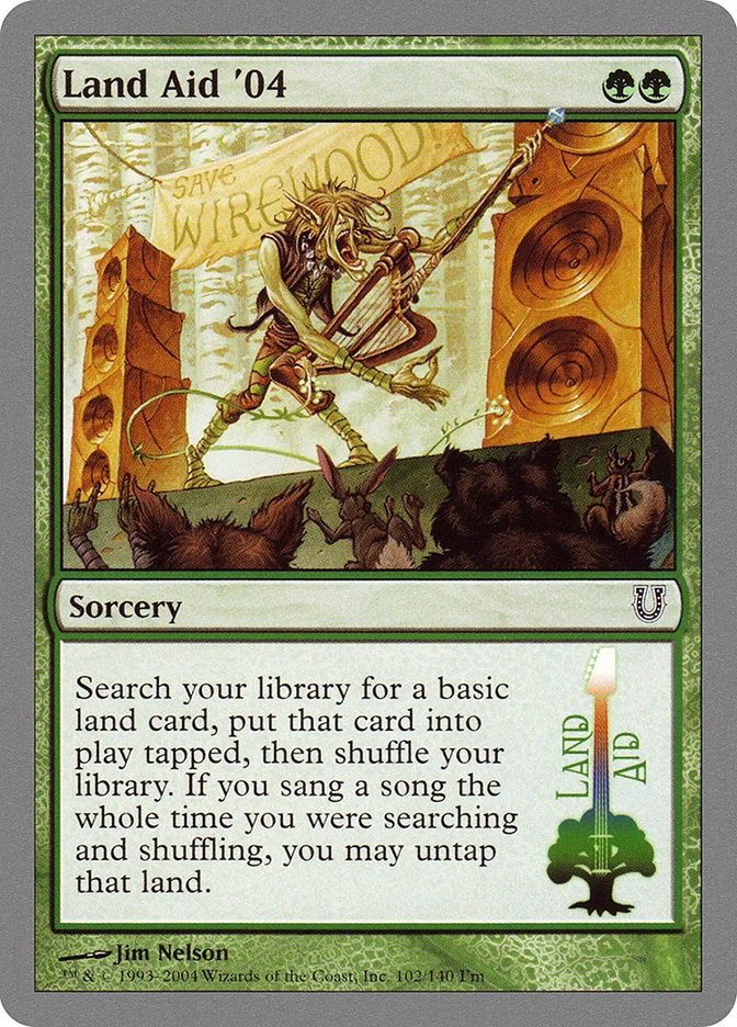 Land Aid '04 (Unhinged) - Magic: The Gathering in TCG Land