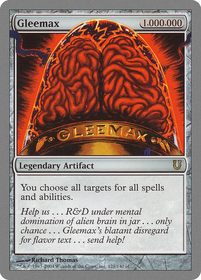 Gleemax (Unhinged) - Magic: The Gathering in TCG Land
