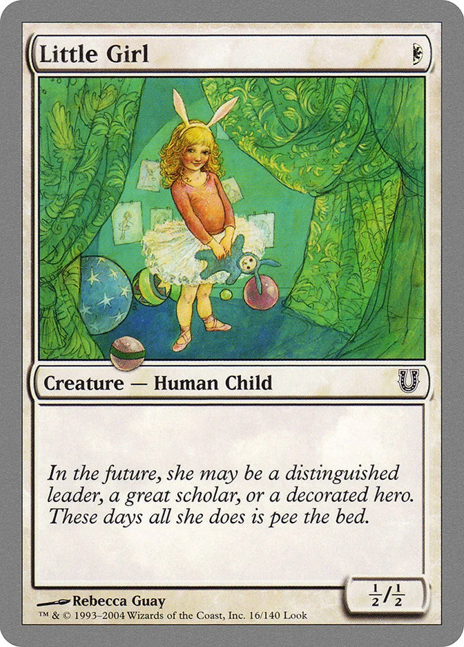 Little Girl (Unhinged) - Magic: The Gathering in TCG Land