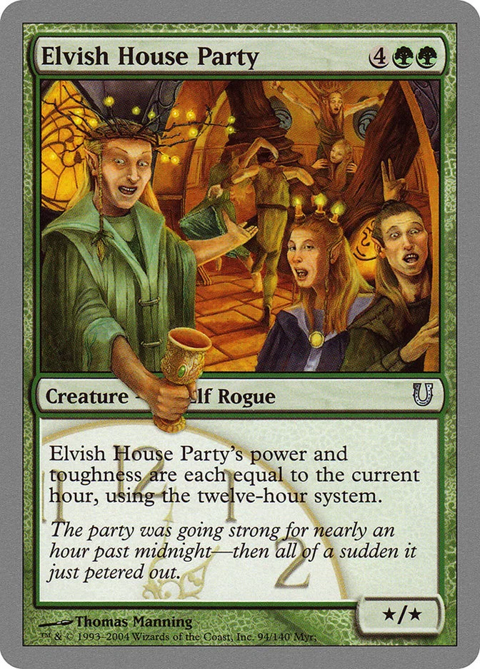 Elvish House Party (Unhinged) - Magic: The Gathering in TCG Land
