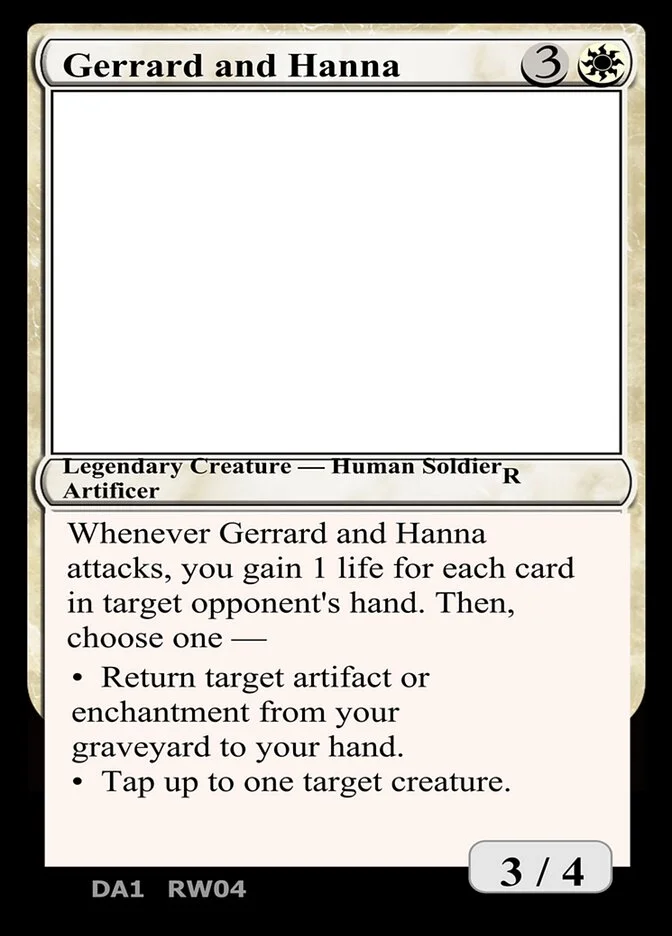 Gerrard and Hanna (Unknown Event) - Magic: The Gathering in TCG Land