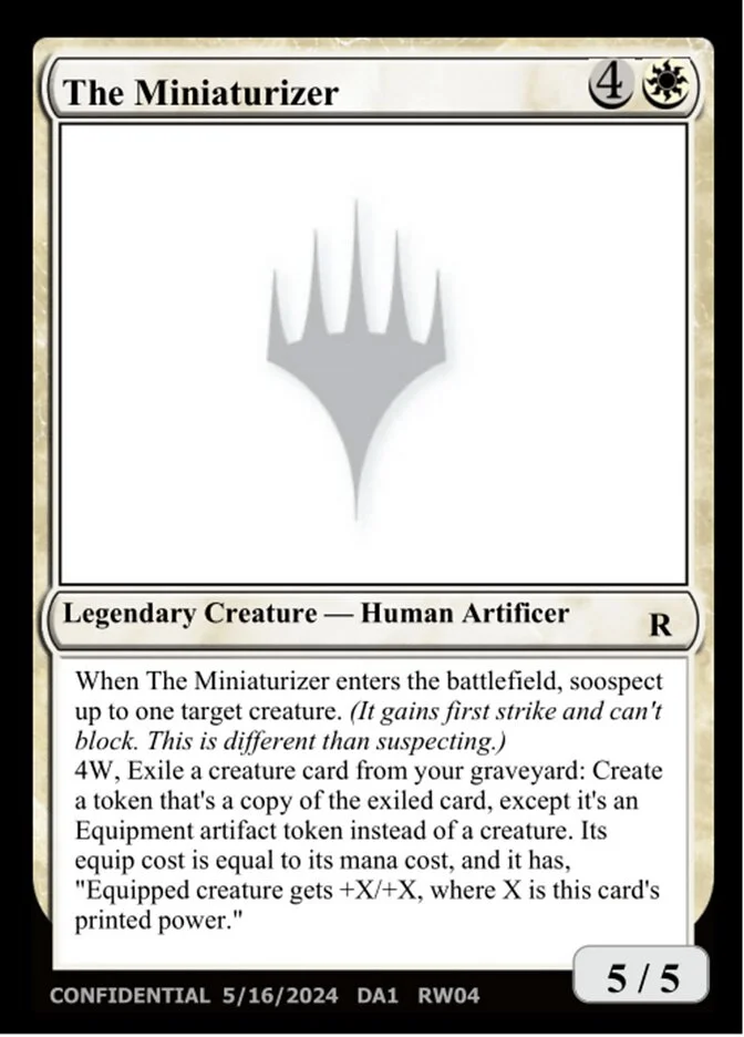 The Miniaturizer (Unknown Event) - Magic: The Gathering in TCG Land México