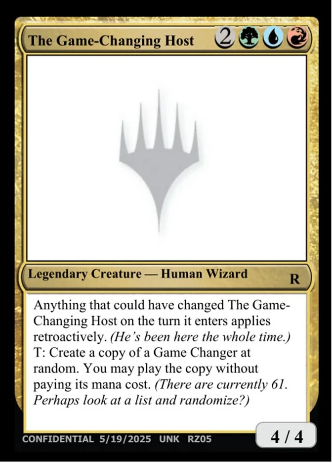 The Game-Changing Host (Unknown Event) - Magic: The Gathering in TCG Land México